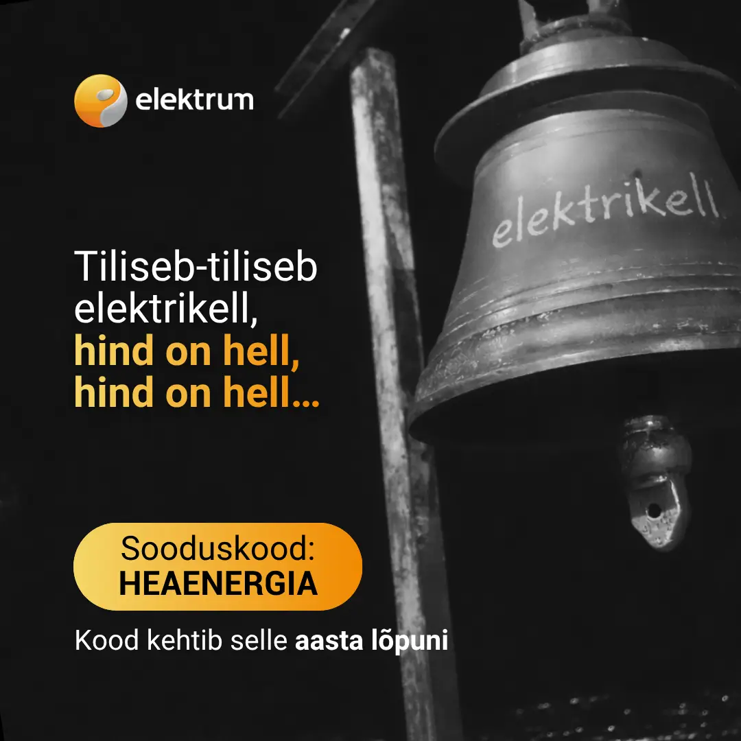 Elektrikell. Sooduskood: HEAENERGIA